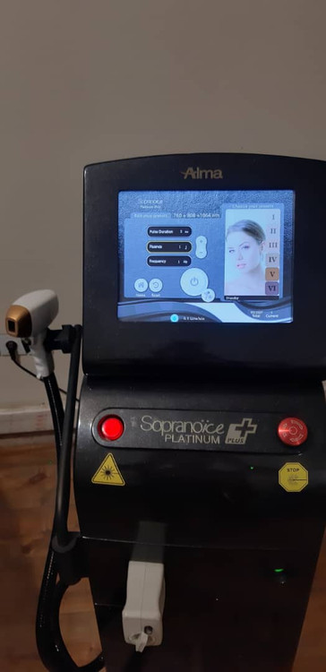 دستگاه لیزر موهای زائد دستدوم پلاتینیوم پلاس